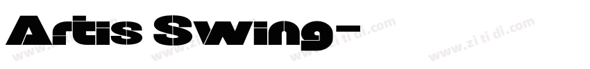 Artis Swing字体转换
